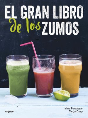 cover image of El gran libro de los zumos